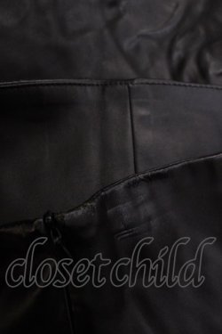 画像3: Melt the lady / レッグベルトレザーパンツ M ブラック H-26-01-17-1017-PU-PA-NS-ZH