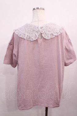 画像2: LIZ LISA / うさぎ衿付トップス Free ピンク H-26-01-17-1020-LO-TO-NS-ZH