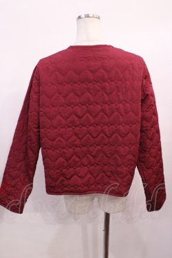 画像2: m petit by misako / サンリオキャラクターズコラボ キティタフタキルトJK L レッド H-26-01-17-1028-LO-JA-NS-ZH