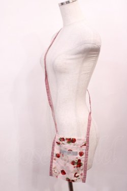 画像1: alcali / 青木美沙子コラボ ノベルティサコッシュ  ピンク H-26-01-17-1031-LO-BG-NS-ZH