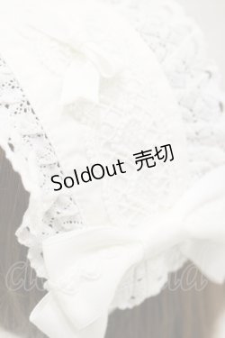 画像2: BABY,THE STARS SHINE BRIGHT / ハートレースのヘッドドレス  オフ白 H-26-01-17-009-BA-AC-NS-ZH