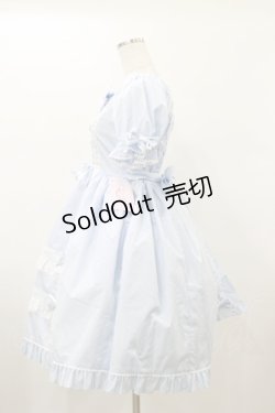 画像3: metamorphose / Dress up はしごレースリボンワンピース サイズ1 サックス H-26-01-17-081-ME-OP-NS-ZH