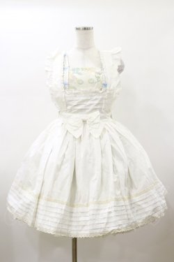 画像1: Dark Star Island（海外ロリータブランド） / リボンベアジャンパースカート M オフ H-26-01-17-088-LO-OP-NS-ZH