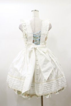 画像2: Dark Star Island（海外ロリータブランド） / リボンベアジャンパースカート M オフ H-26-01-17-088-LO-OP-NS-ZH