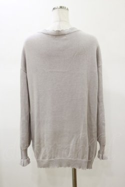 画像2: Amavel / ハートケーブルロングカーディガン Free グレー H-26-01-17-023-CA-TO-NS-ZH