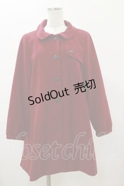 画像1: Fi.n.t / シングルボタンコート Free RED H-26-01-17-024-CA-CO-NS-ZH