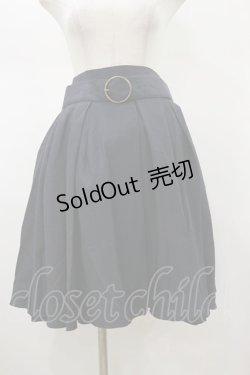 画像1: Kurumi Collaboration / フレアマリンアカデミアスカート 3L ネイビー H-26-01-17-041-LO-SK-NS-ZH