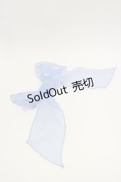 画像1: Angelic Pretty / ガラスの人形ブラウスのリボンブローチ  サックス H-26-01-18-007-AP-ZA-NS-ZH