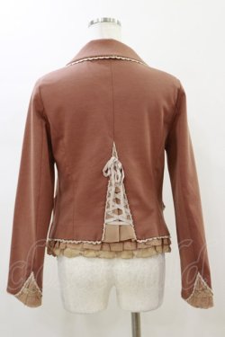 画像2: axes femme / フリルジャケット M ピンク H-26-01-18-040-AX-JA-NS-ZH