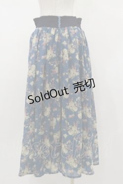 画像2: axes femme / 花柄パンツ M ブルー H-26-01-18-044-AX-PA-NS-ZH