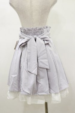 画像2: Amavel / パールバックルリボンスカート Free ラベンダー H-26-01-18-046-CA-SK-NS-ZH