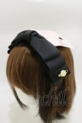 m petit by misako / AM*NIリボンカチューシャ  ブラック H-26-01-18-009-LO-AC-NS-ZH
