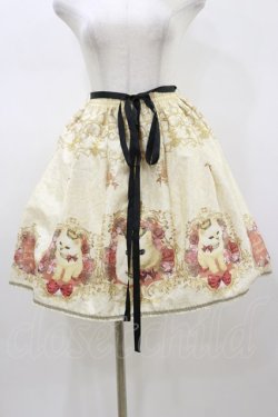 画像1: Enchantlic Enchantilly / Queen Cat スカート Free 生成り H-26-01-18-050-LO-SK-NS-ZH