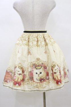 画像2: Enchantlic Enchantilly / Queen Cat スカート Free 生成り H-26-01-18-050-LO-SK-NS-ZH