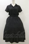 画像1: F&A / ドット柄フレンチスリーブワンピース Free Black H-26-01-18-054-LO-OP-NS-ZH (1)