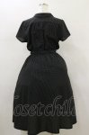 画像2: F&A / ドット柄フレンチスリーブワンピース Free Black H-26-01-18-054-LO-OP-NS-ZH (2)