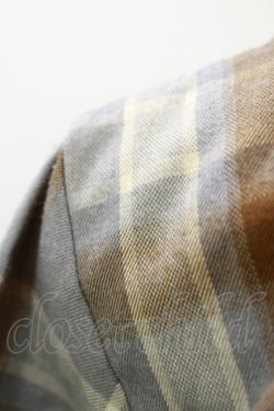 画像3: an another angelus / ダブルオープンカラーチェックワンピース Free GRAY H-26-01-18-055-CA-OP-NS-ZH