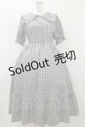 m petit by misako / AOKデシンギンガムOP M ブラック H-26-01-18-061-LO-OP-NS-ZH