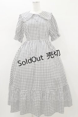 画像1: m petit by misako / AOKデシンギンガムOP M ブラック H-26-01-18-061-LO-OP-NS-ZH