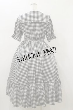 画像2: m petit by misako / AOKデシンギンガムOP M ブラック H-26-01-18-061-LO-OP-NS-ZH