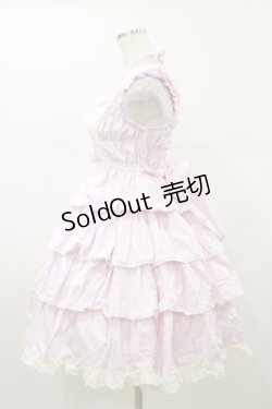 画像3: BABY,THE STARS SHINE BRIGHT / リボンミルキーシュガージャンパースカート Free ピンク H-26-01-18-071-BA-OP-NS-ZH