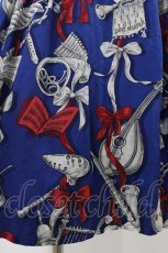 画像5: Jane Marple / Pieces of musicのワンピース  ブルー H-26-01-18-1023-JM-OP-KB-ZT124 (5)