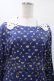 画像4: Jane Marple / Tumbling Diceのグースカラードレス - 紺 H-26-01-18-1024-JM-OP-KB-ZH (4)