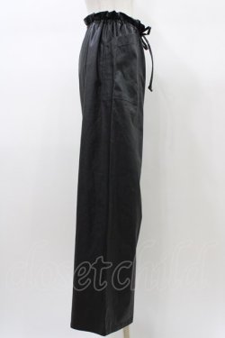 画像3: Na+H / Licレザーパンツ  黒 H-26-01-18-1005-PU-PA-KB-ZH