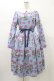 画像1: Emily Temple cute / Pansy ribbonワンピース M サックス H-26-01-18-1026-ET-OP-KB-ZH (1)