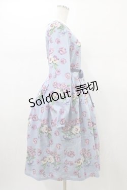 画像3: Emily Temple cute / Pansy ribbonワンピース M サックス H-26-01-18-1026-ET-OP-KB-ZH