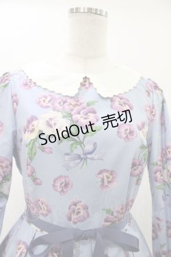 画像4: Emily Temple cute / Pansy ribbonワンピース M サックス H-26-01-18-1026-ET-OP-KB-ZH