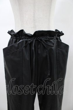 画像4: Na+H / Licレザーパンツ  黒 H-26-01-18-1005-PU-PA-KB-ZH