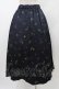 画像2: Jane Marple Dans Le Salon / Wild flowersフラッフィースカート  ネイビー H-26-01-18-1032-JM-SK-KB-ZH (2)
