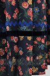 画像3: Jane Marple Dans Le Salon / Flowers of Jouy double accordion skirt  ネイビー H-26-01-18-1041-JM-SK-KB-ZH (3)