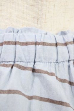 画像3: Jane Marple Dans Le Salon / オールドイングランドストライプフラッフィースカート  ブルーグレー H-26-01-18-1042-JM-SK-KB-ZH