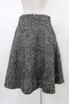 画像2: Jane Marple Dans Le Salon / ヘリンボーンウールスカート  グレー H-26-01-18-1045-JM-SK-KB-ZT0414S (2)
