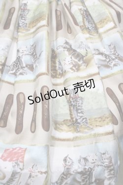 画像3: Jane Marple / ラングドシャショコラのミニスカート  ライトベージュ H-26-01-18-1048-JM-SK-KB-ZH