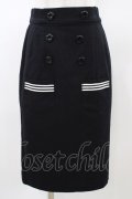 MILK / Sailorタイトスカート  ブラック H-26-01-18-1050-ML-SK-KB-ZH