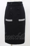 画像1: MILK / Sailorタイトスカート  ブラック H-26-01-18-1050-ML-SK-KB-ZH (1)