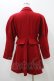 画像2: Jane Marple / タックスリーブコート  レッド H-26-01-18-1059-JM-CO-KB-ZH (2)