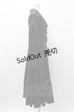 画像3: Sheglit / "Hercule"タックコート  ブラック H-26-01-18-1008-EL-CO-KB-ZH