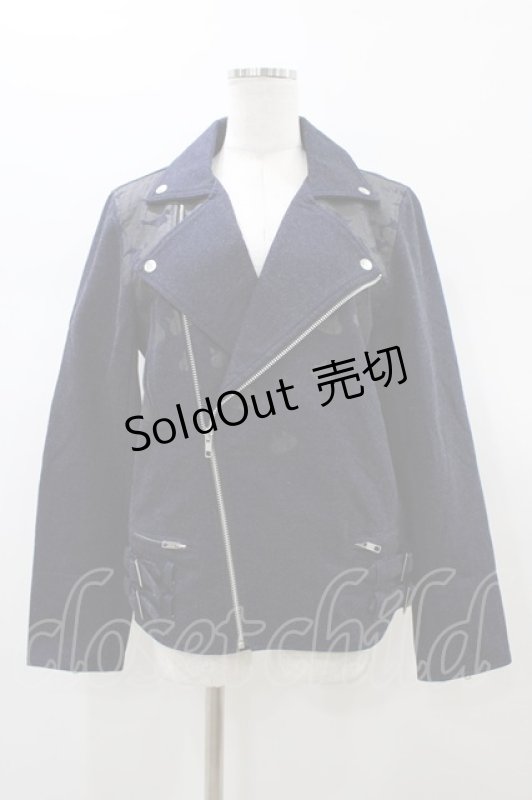 画像1: MINT NeKO / ネコプリントライダース  ネイビー H-26-01-18-1060-HN-JA-KB-ZH (1)