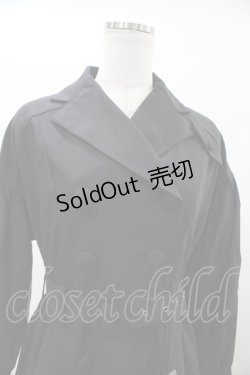 画像4: Sheglit / "Hercule"タックコート  ブラック H-26-01-18-1008-EL-CO-KB-ZH