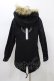 画像2: KRY CLOTHING / フェイクファーモッズコート  黒 H-26-01-18-1062-EL-CO-KB-ZH (2)
