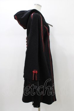 画像3: Qutie Frash / チャイナロングコート - 黒 H-26-01-18-1009-QU-CO-KB-ZH