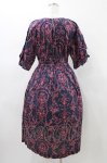 画像2: Jane Marple Dans Le Salon / Marie Antoinette drawstring sleeve dress Free ネイビー H-26-01-18-1016-JM-OP-KB-ZH (2)