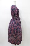 画像3: Jane Marple Dans Le Salon / Marie Antoinette drawstring sleeve dress Free ネイビー H-26-01-18-1016-JM-OP-KB-ZH (3)