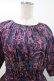 画像4: Jane Marple Dans Le Salon / Marie Antoinette drawstring sleeve dress Free ネイビー H-26-01-18-1016-JM-OP-KB-ZH (4)