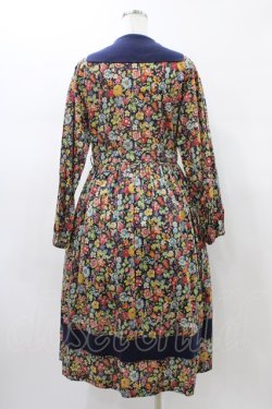 画像2: Jane Marple / Heirloomヴィンテージマリンカラードレス M ネイビー H-26-01-18-1021-JM-OP-KB-ZH