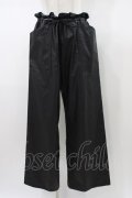 Na+H / Licレザーパンツ  黒 H-26-01-18-1005-PU-PA-KB-ZH